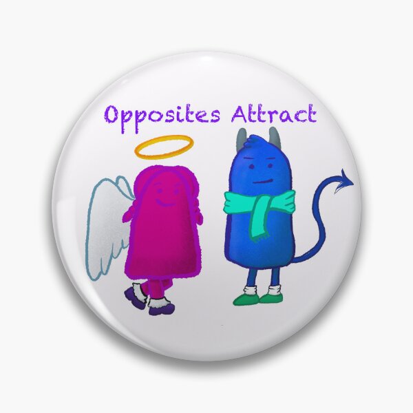 Item preview, Opposites Attract designed and sold by Staticfax Designs.