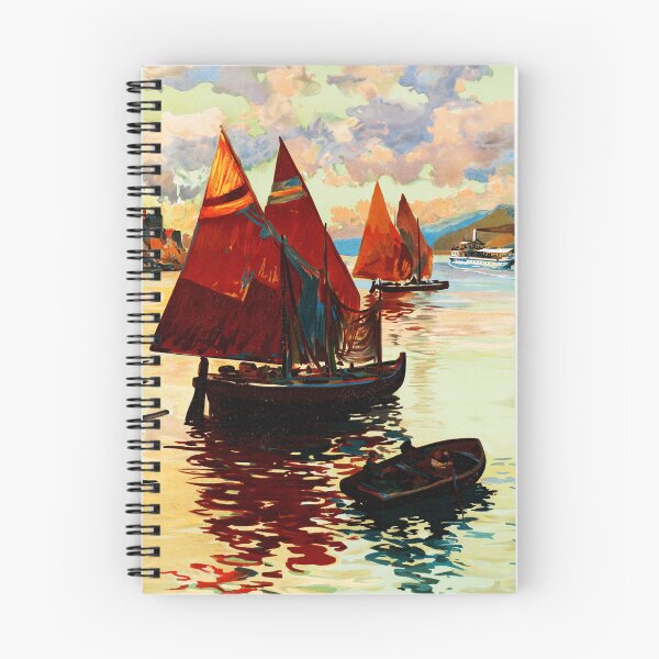 Item preview, LAGO DI GARDA Summer & Winter Resorts 1920s Vintage Travel Poster designed and sold by retroposters.
