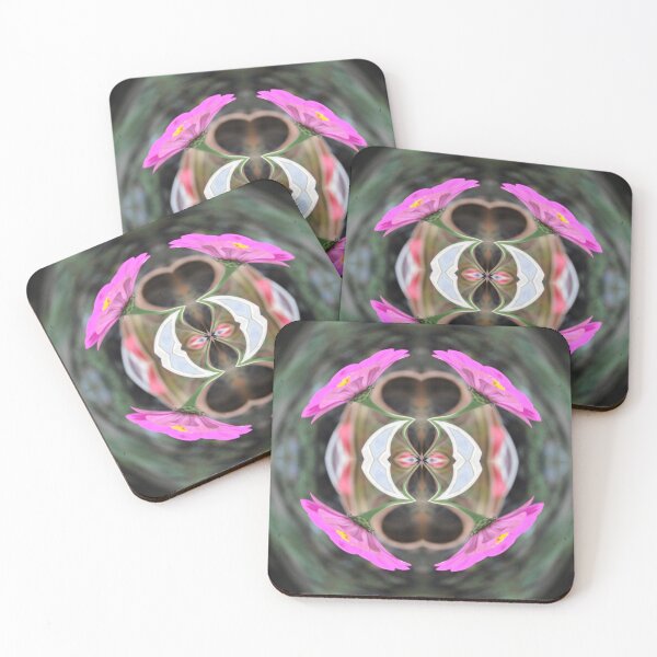 Item preview, Zinnia Flower Kaleidoscope Pattern (Seamless) 9 designed and sold by Swabcraft.