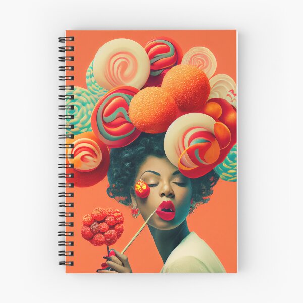 Item preview, Jazz Lollipops and a Lady Digital Painting designed and sold by CodeAndColors.