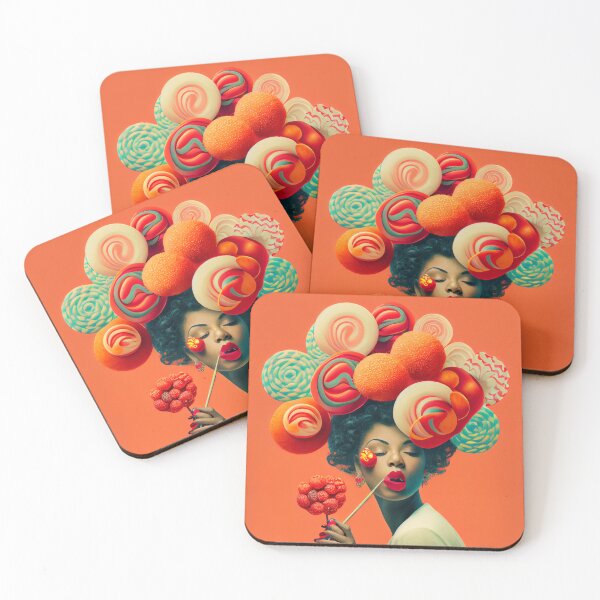 Item preview, Jazz Lollipops and a Lady Digital Painting designed and sold by CodeAndColors.