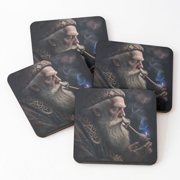 Item preview, Spellmonger - after a nice day of wizardry (no text) designed and sold by ai-datamancer.