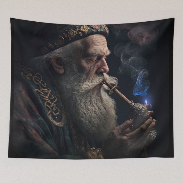 Item preview, Spellmonger - after a nice day of wizardry (no text) designed and sold by ai-datamancer.