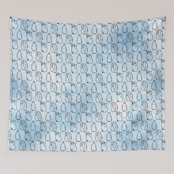 Item preview, Baby Penguin Colony  designed and sold by Gillian Mazzara.
