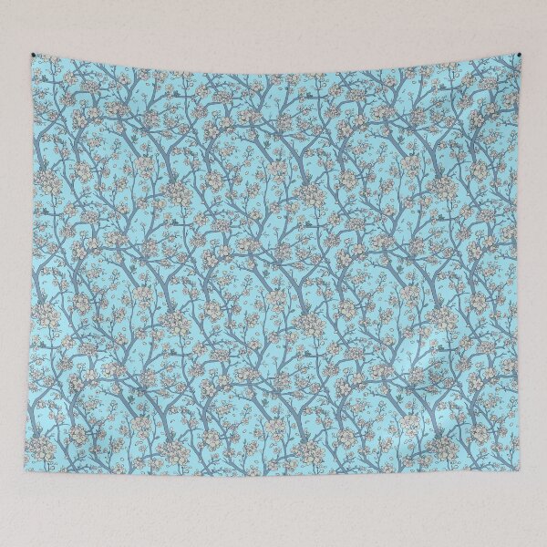 Item preview, Faded Cherry Blossom Sakura Seamless Design designed and sold by KaleyObsidia.