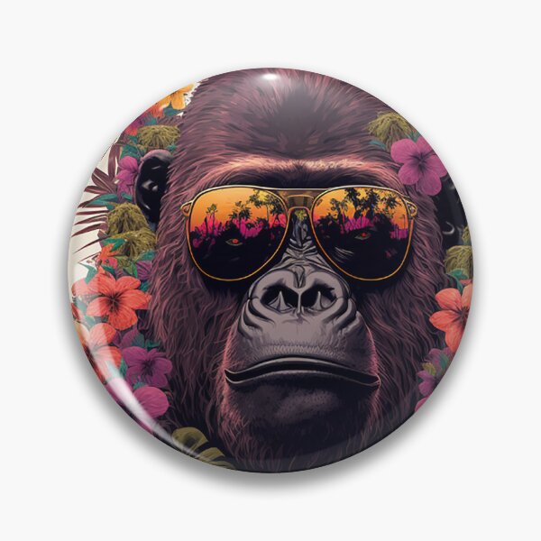 Item preview, Super cool gorilla in sunglasses  designed and sold by Maryberry96.
