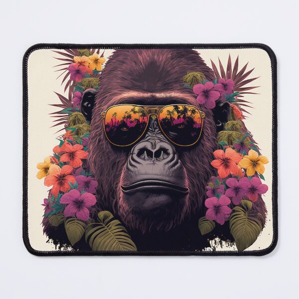 Item preview, Super cool gorilla in sunglasses designed and sold by Maryberry96.