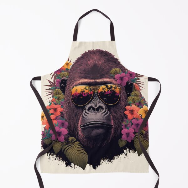 Item preview, Super cool gorilla in sunglasses designed and sold by Maryberry96.