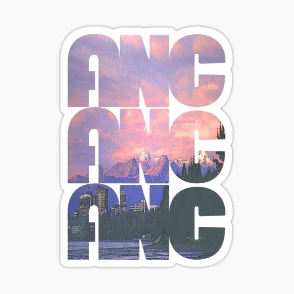 Item preview, Anchorage, Alaska ANC Sunset Cityscape Patrón repetitivo designed and sold by CrabbyLobster.
