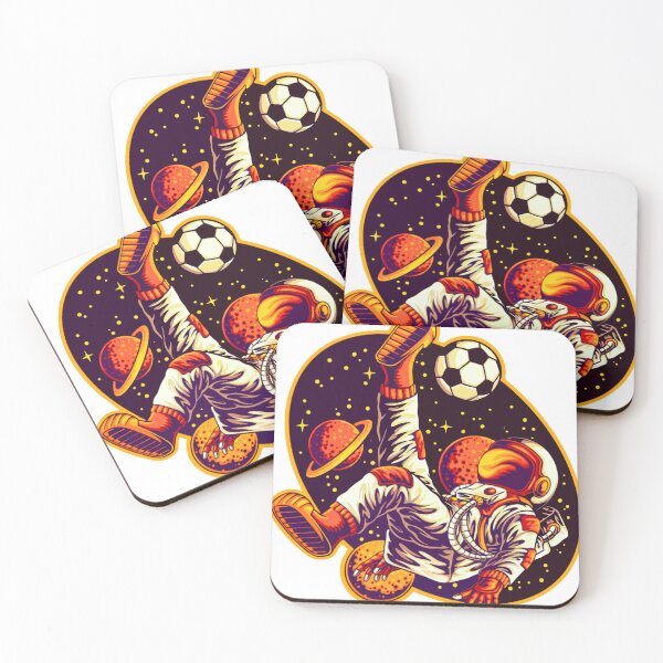 Item preview, spaceman soccer football player astronaut Travel to solar system designed and sold by AssamFT.