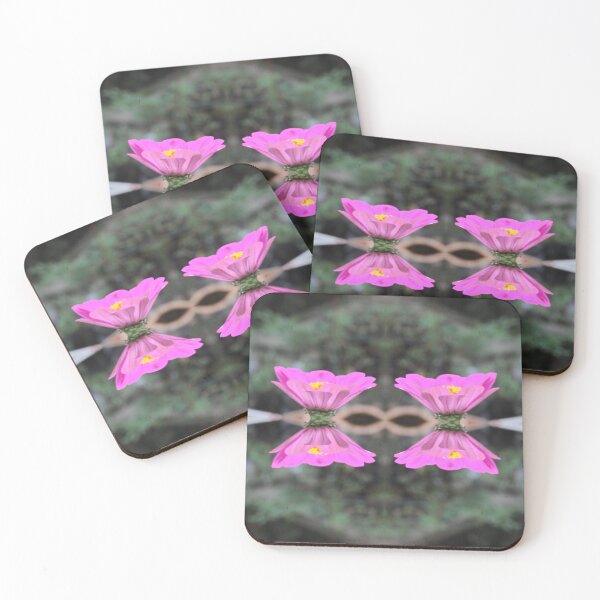 Item preview, Zinnia Flower Butterfly Kaleidoscope Pattern (Seamless) 10 designed and sold by Swabcraft.