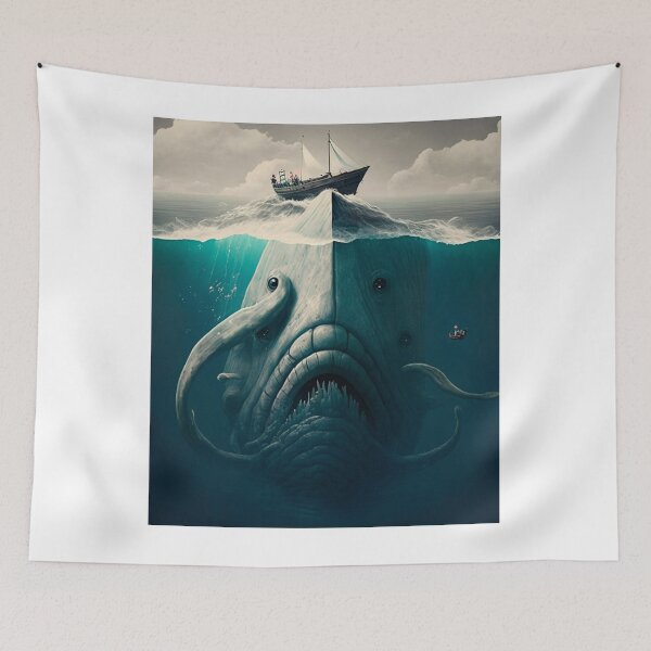 Item preview, Sea monster designed and sold by Estevam Marinho.