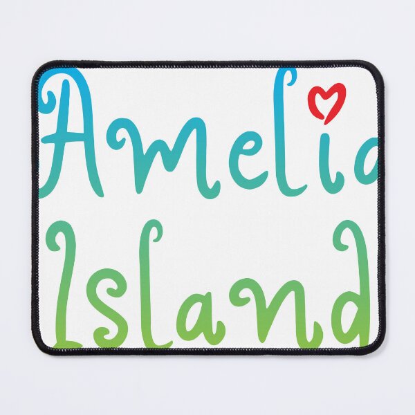 Item preview, Amelia Island Florida Love Type Design designed and sold by Futurebeachbum.