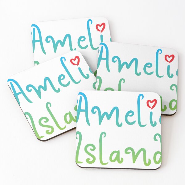 Item preview, Amelia Island Florida Love Type Design designed and sold by Futurebeachbum.