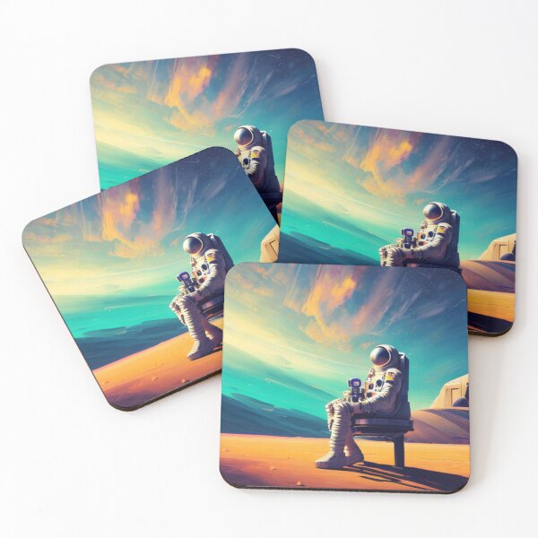 Item preview,  An Astronaut's Solitude - An Astronaut's Journey designed and sold by WBP Mart.