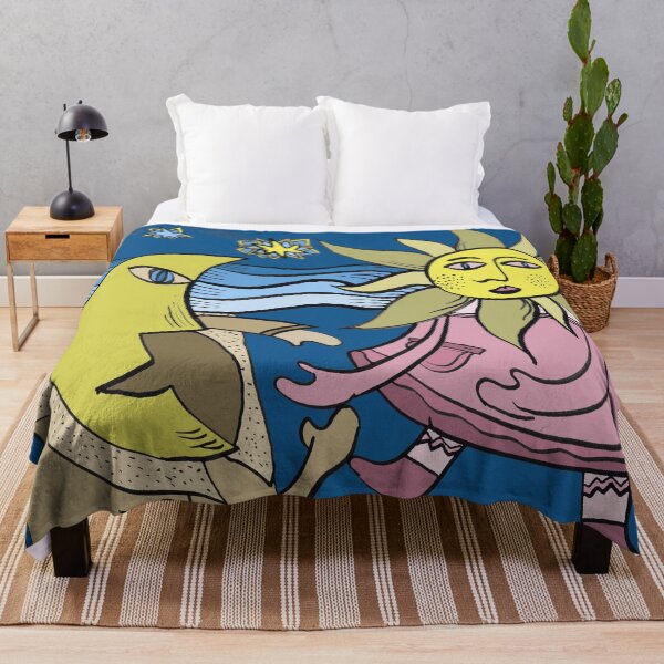 Item preview, The Sun and the Moon - Night colors "Figurative Drawings" designed and sold by Istvan Ocztos.