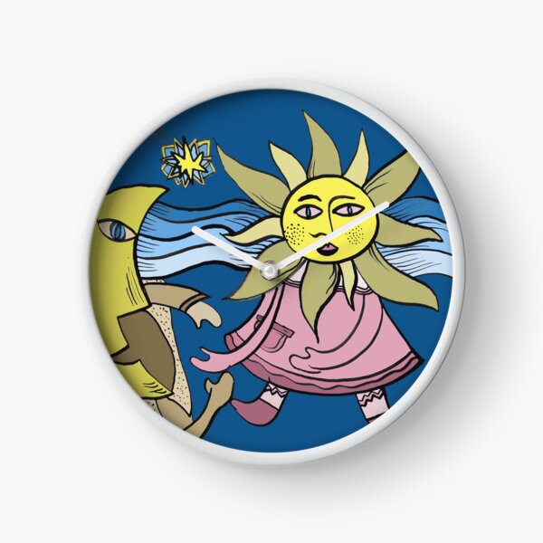 Item preview, The Sun and the Moon - Night colors "Figurative Drawings" designed and sold by Istvan Ocztos.