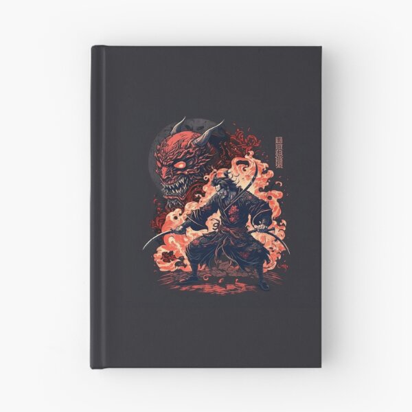 Item preview, The samurai and the oni designed and sold by PrettyzombieArt.