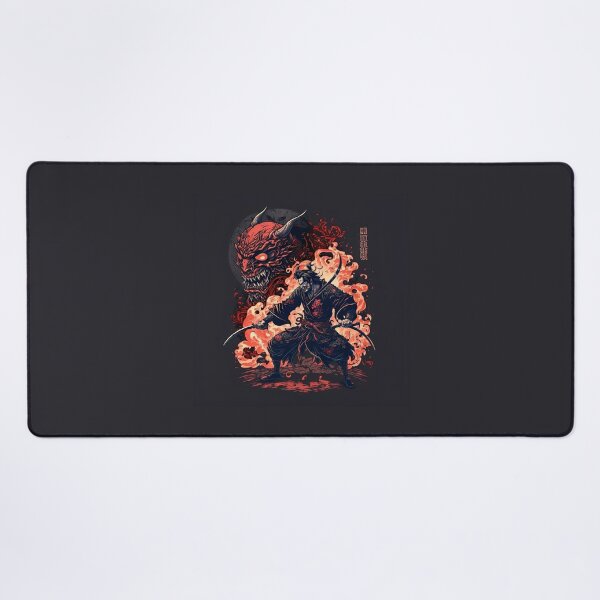 Item preview, The samurai and the oni designed and sold by PrettyzombieArt.