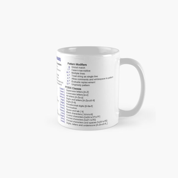 Item preview, Regular Expressions Commands Cheat Sheet  designed and sold by Hack3rRunway.