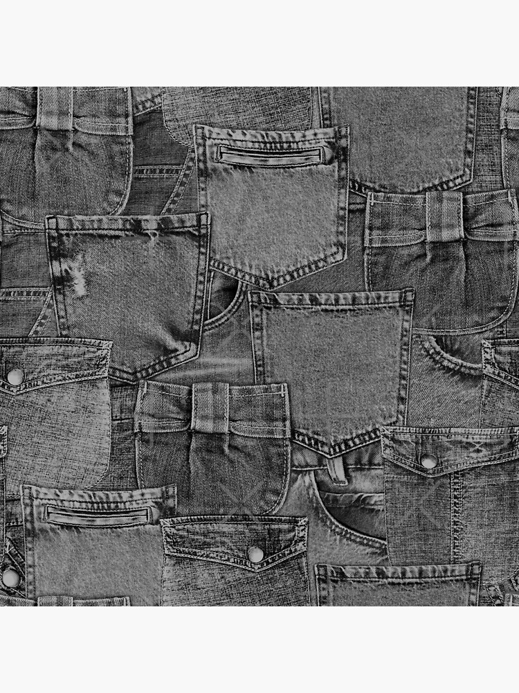 Jeans Seamless Vector Pattern Design