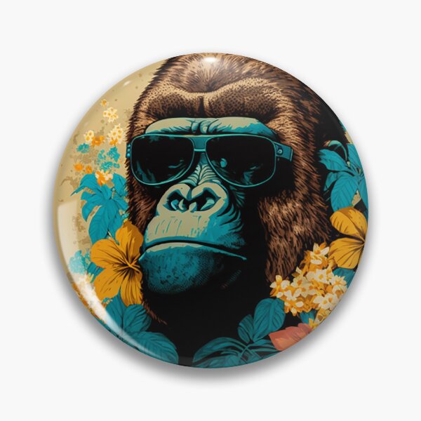 Item preview, Super cool gorilla in sunglasses  designed and sold by Maryberry96.