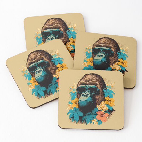 Item preview, Super cool gorilla in sunglasses  designed and sold by Maryberry96.
