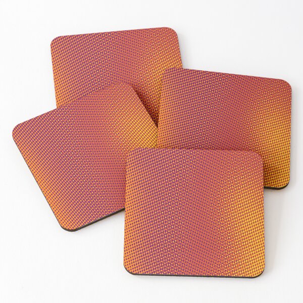 Item preview, Colorful Red & Orange Shade Pattern 154 designed and sold by Manal-Patterns.