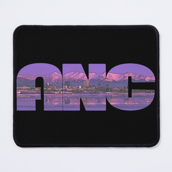 Item preview, Anchorage, Alaska ANC Sunset Cityscape designed and sold by CrabbyLobster.