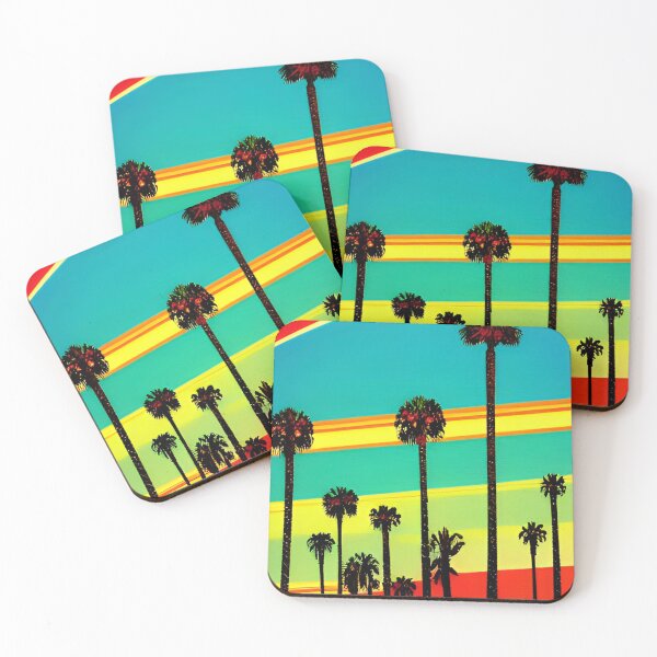 Item preview, California Palm Tree Retro Art Golden State designed and sold by KishShop.