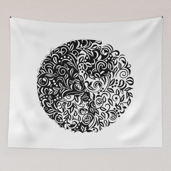 Item preview, Floral yinyan designed and sold by paviash.