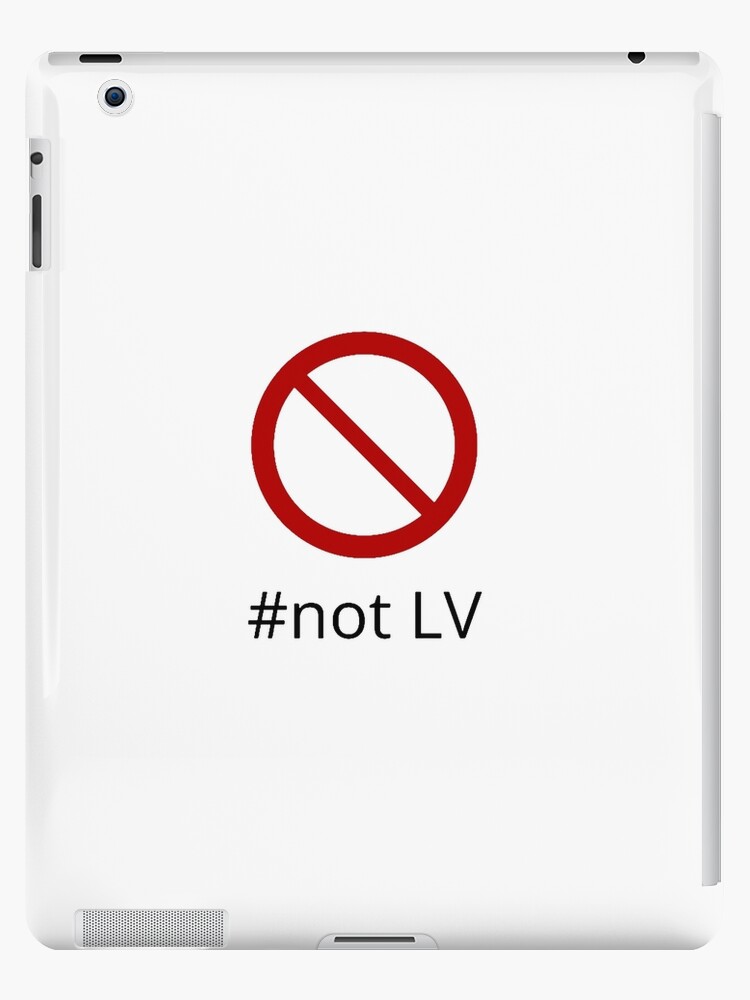 NOT LV iPad Case & Skin for Sale by CWH-Design