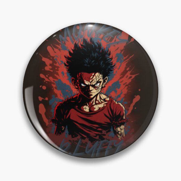 Item preview, Red Hot Pirate: Monkey D. Luffy designed and sold by fearless301.