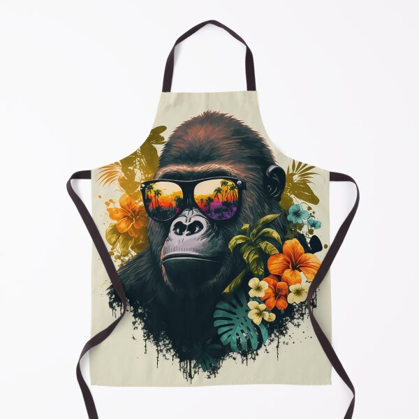 Item preview, Super cool gorilla in sunglasses designed and sold by Maryberry96.