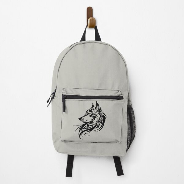 Item preview, Wolf Silhouette, Legendary Animals, Tribal Art designed and sold by nitty-gritty.