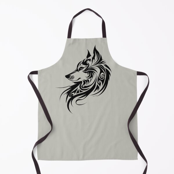 Item preview, Wolf Silhouette, Legendary Animals, Tribal Art  designed and sold by nitty-gritty.