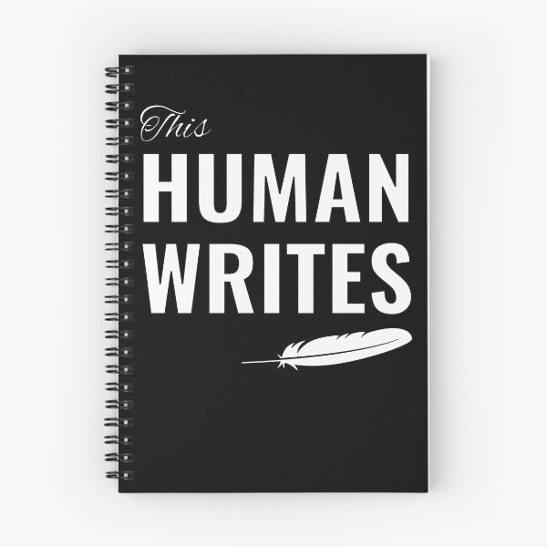 Item preview, This human writes designed and sold by CottagePop.