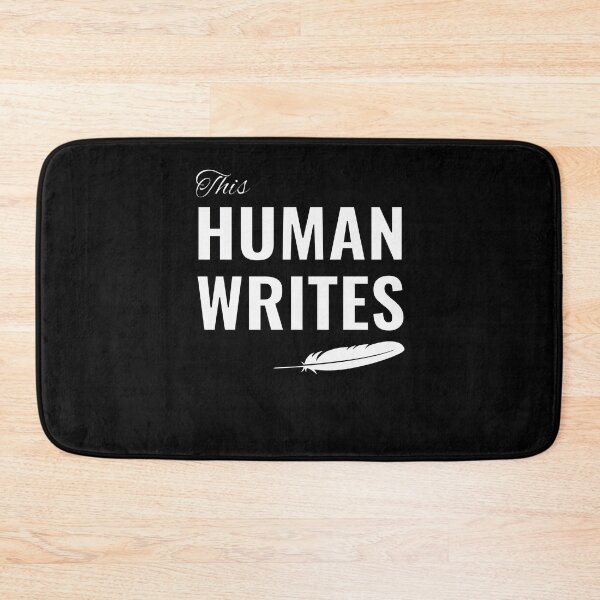 Item preview, This human writes designed and sold by CottagePop.