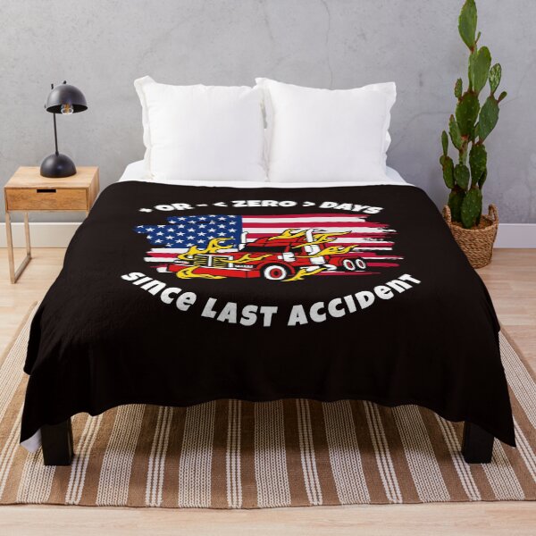 Item preview, American Trucker, Plus Zero Days Since Last Accident RW designed and sold by TeamsterLife.