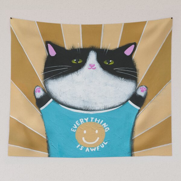 Item preview, Everything Is Awful designed and sold by KilkennyCat Art.