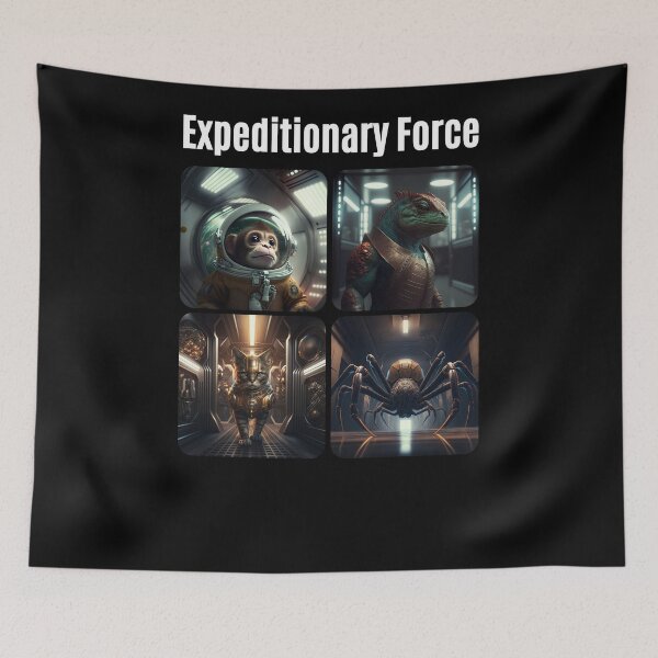 Item preview, Filthy Monkeys - Expeditionary Force (minimal text) designed and sold by ai-datamancer.