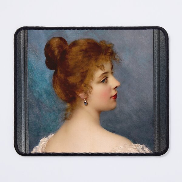 Item preview, An Italian Beauty by Eugen von Blaas Remastered Xzendor7 Classical Art Old Masters Reproductions designed and sold by Xzendor7 Digital Art Creations.