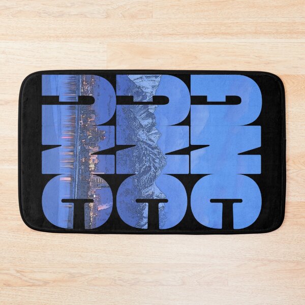 Item preview, Anchorage, Alaska ANC Dusk Cityscape Repeating Pattern designed and sold by CrabbyLobster.