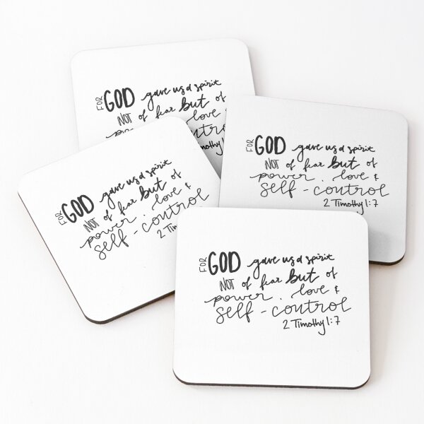 Item preview, 2 Timothy 1:7 designed and sold by EmmaNalem.