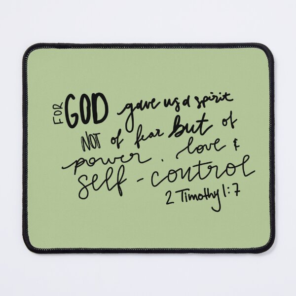 Item preview, 2 Timothy 1:7 designed and sold by EmmaNalem.