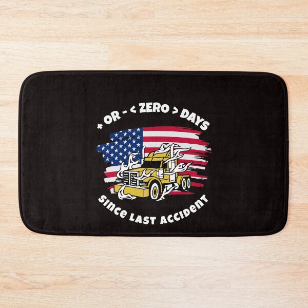 Item preview, American Trucker, Plus Zero Days Since Last Accident GW designed and sold by TeamsterLife.