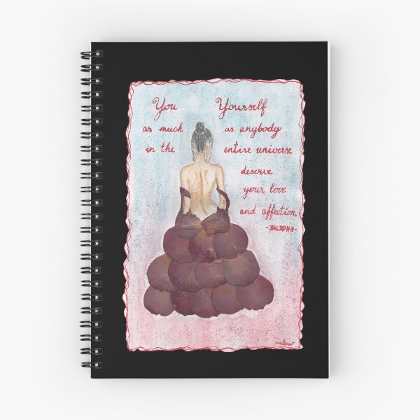 Item preview, Quote Card #16 - You yourself as much as anybody in the entire universe deserve your love and affection. - Buddha quote  designed and sold by WordsOf--Wisdom.