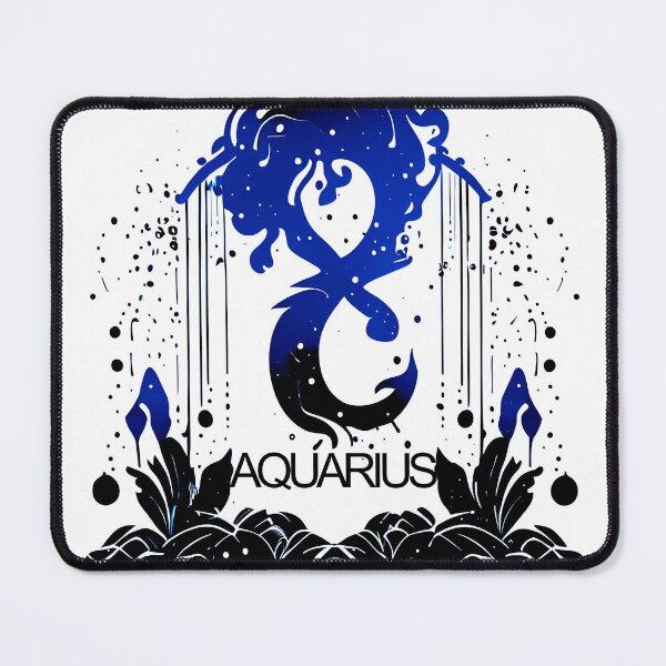 Item preview, Aquarius Zodiac Celestial Sign designed and sold by PosterManiaRo.