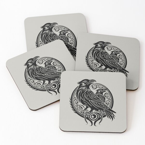 Item preview, Two Ravens, Silhouette, Legendary Animals, Tribal, Art  designed and sold by nitty-gritty.