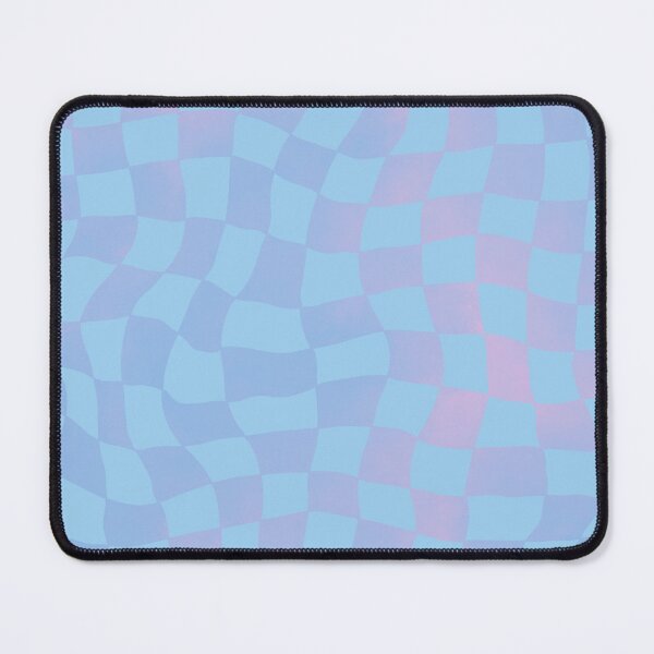 Item preview, Trippy Aesthetic Checkered blue purple Gradient Pattern   designed and sold by Creative Brat Design Studio.